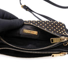 Studded Leather Zipper - MIU MIU - MISHMASH