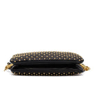 Studded Leather Zipper - MIU MIU - MISHMASH