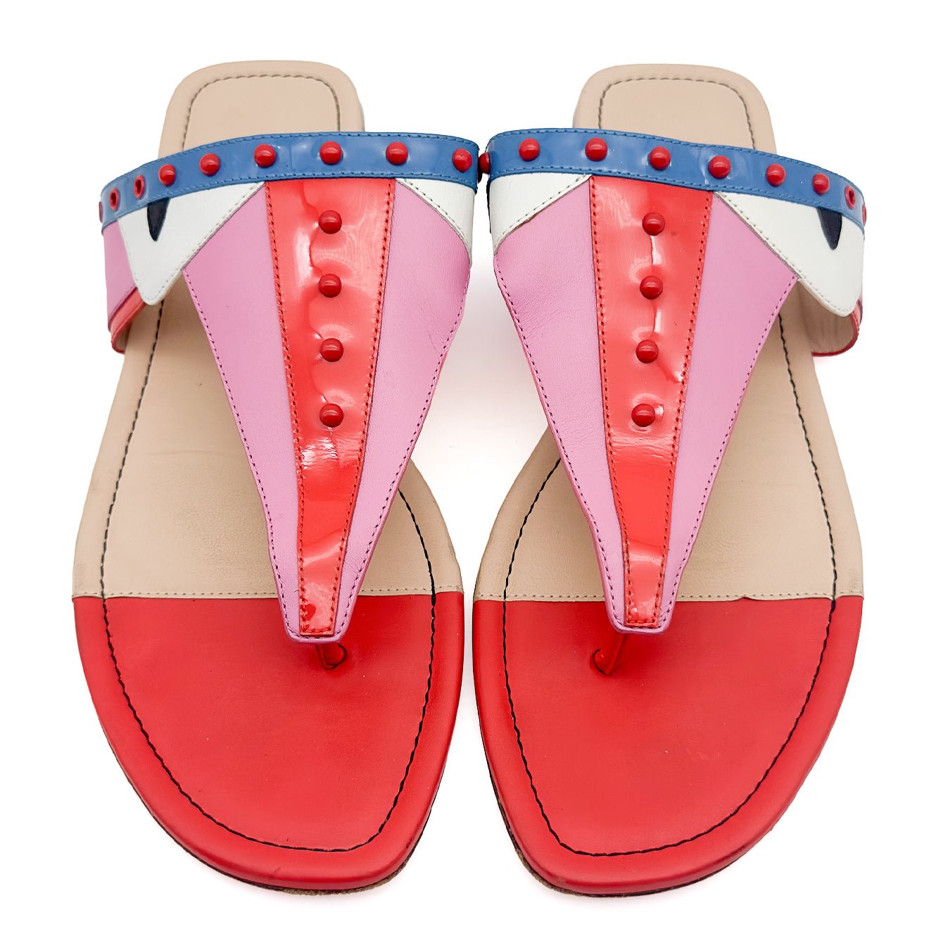 Studded Monster Face - FENDI - MISHMASH
