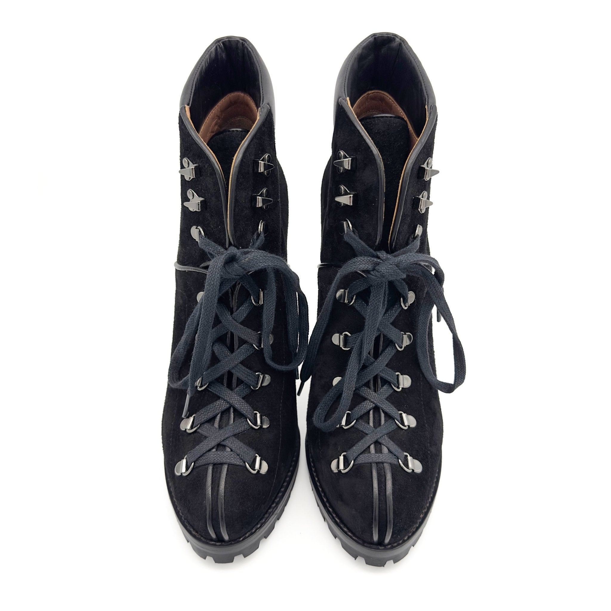Suede Lace - Up - ALAIA - MISHMASH