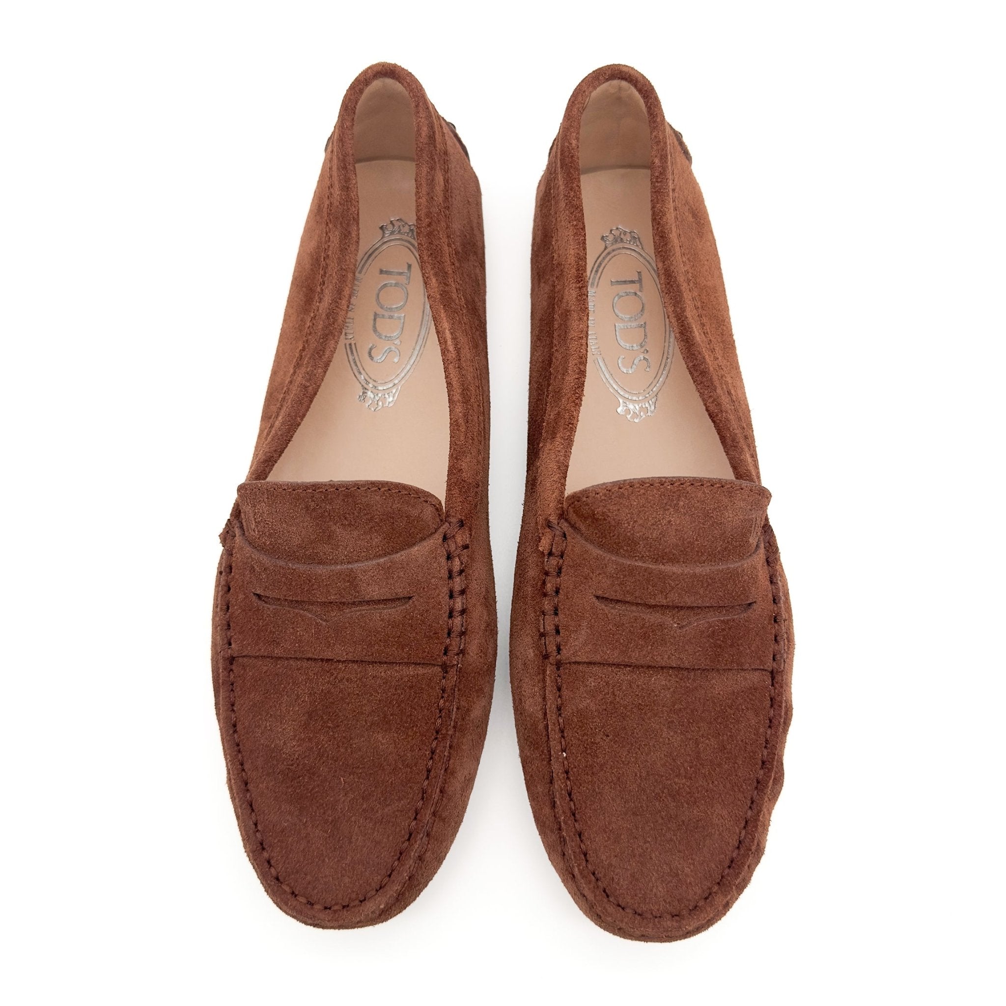 Suede Loafers - TOD'S - MISHMASH