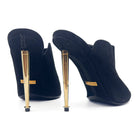Suede Peep - Toe - TOM FORD - MISHMASH