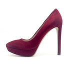 Suede Round Toe Pumps - miu miu - MISHMASH