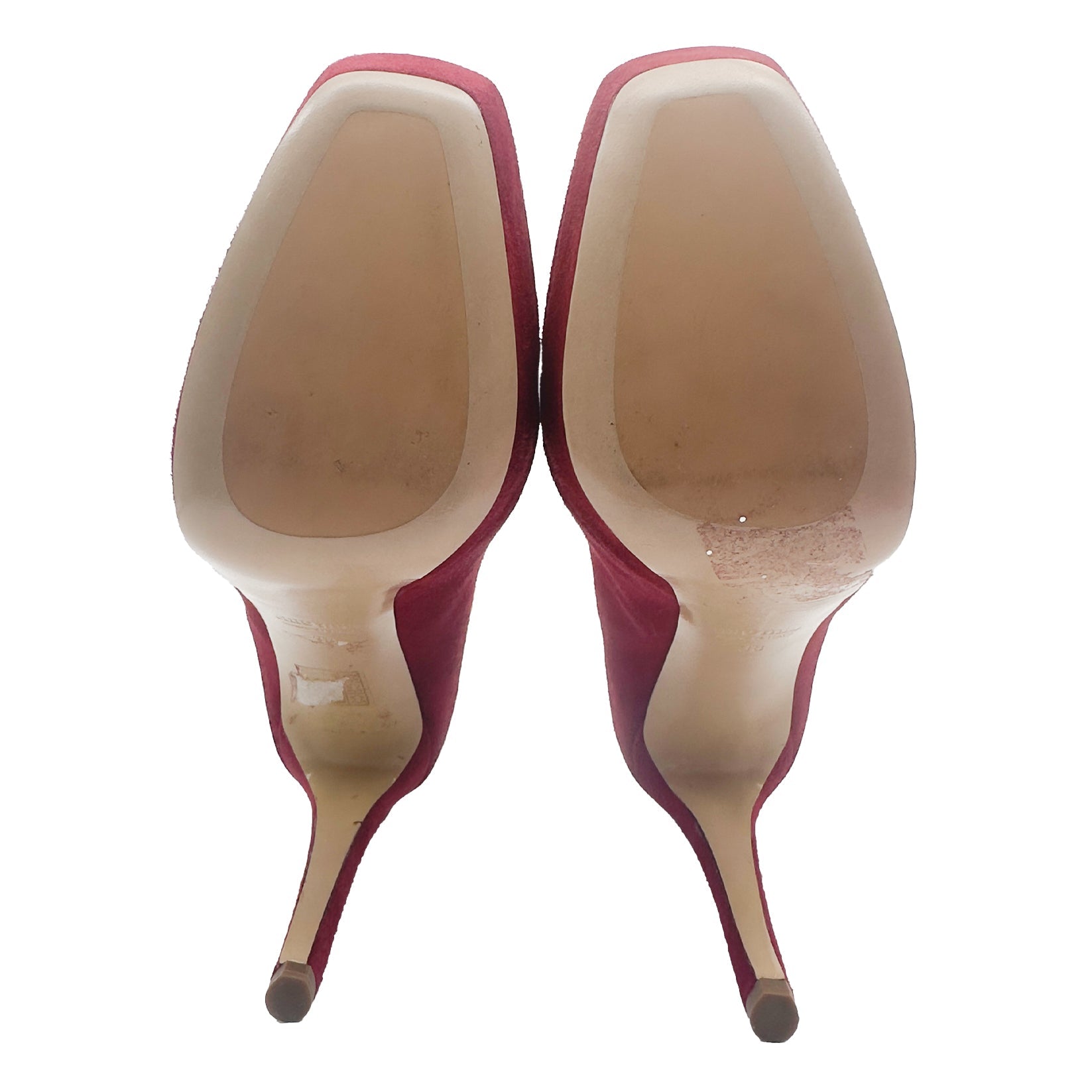 Suede Round Toe Pumps - miu miu - MISHMASH