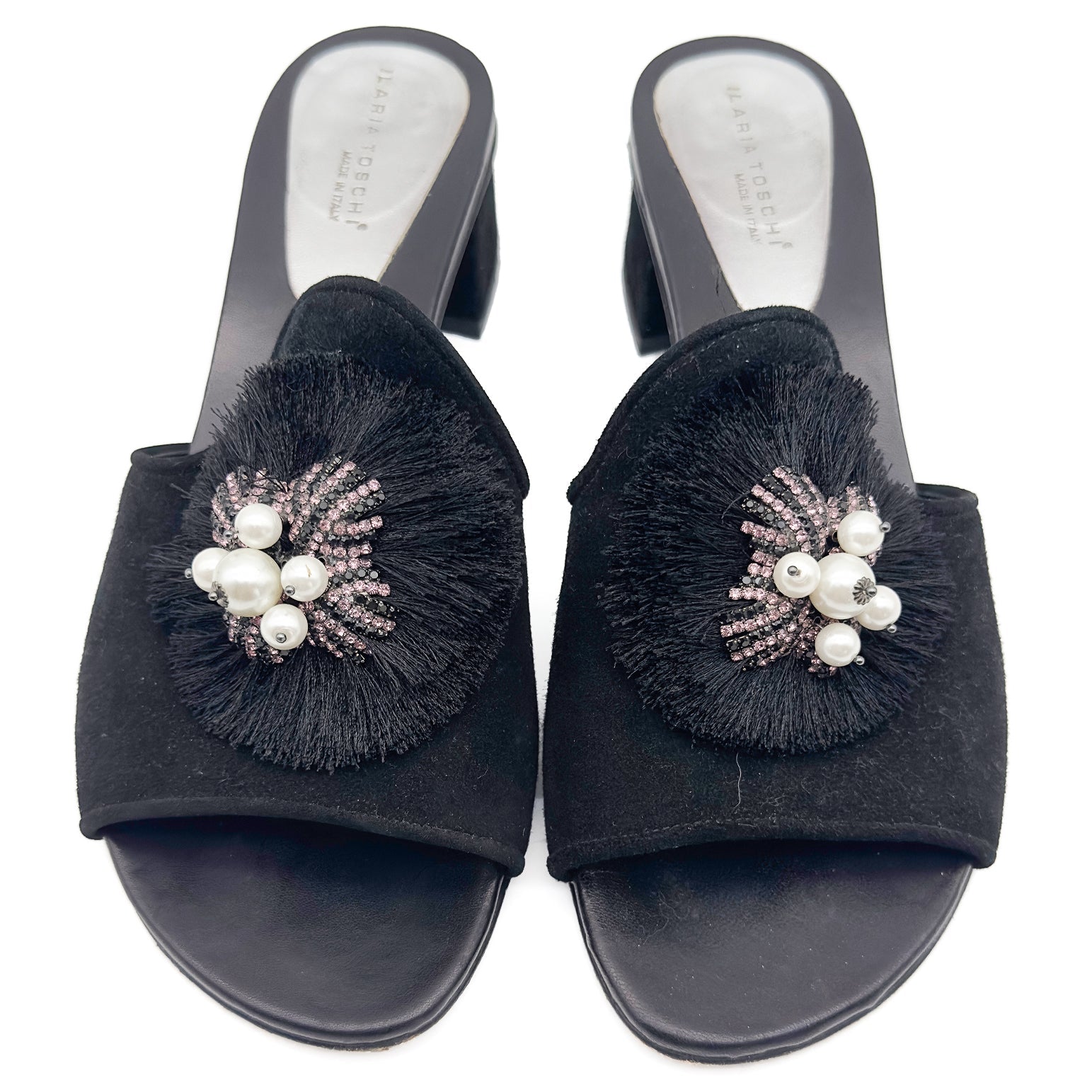 Suede Slides - ILARIA TOSCHI - MISHMASH