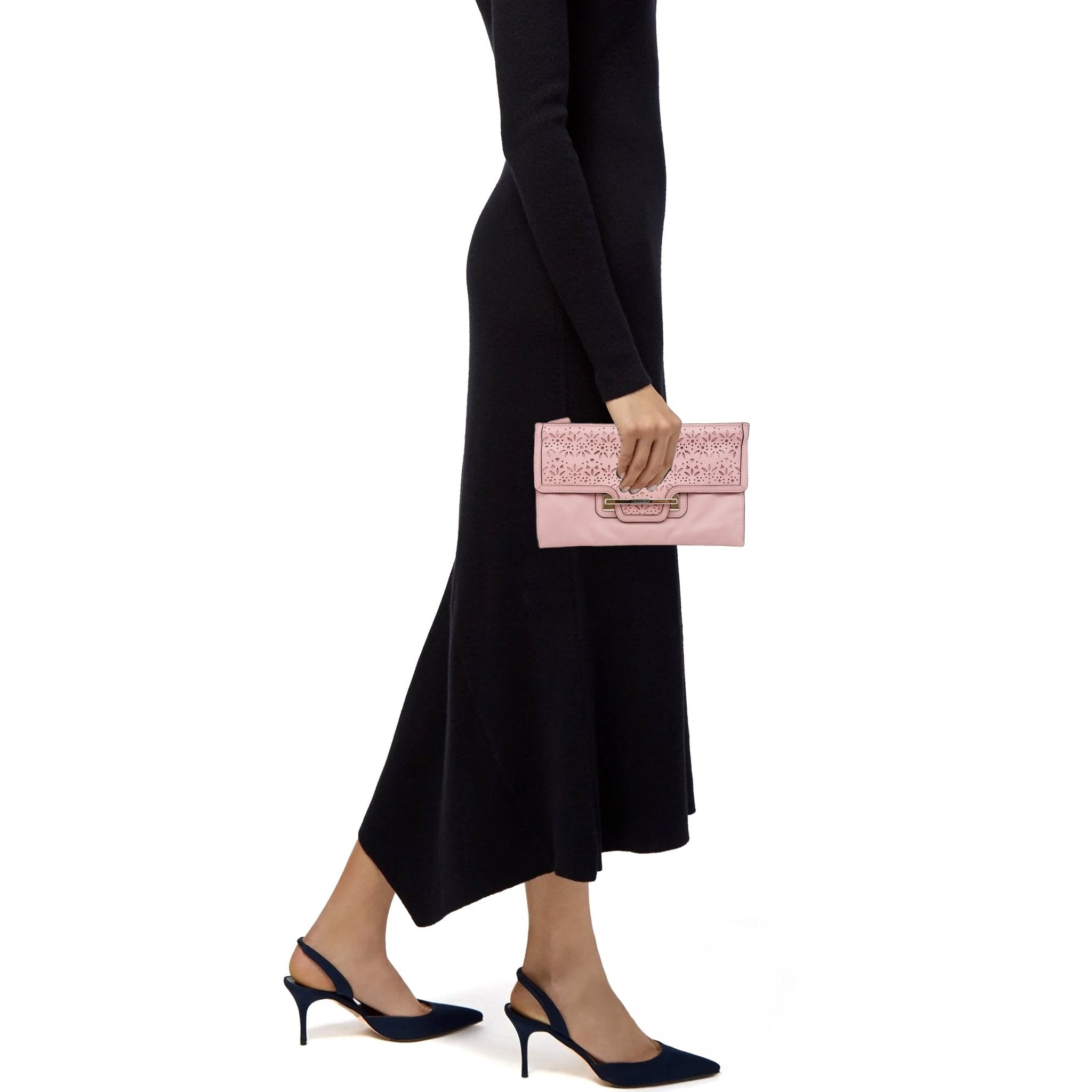 Taylor Eyelet Clutch - COACH - MISHMASH