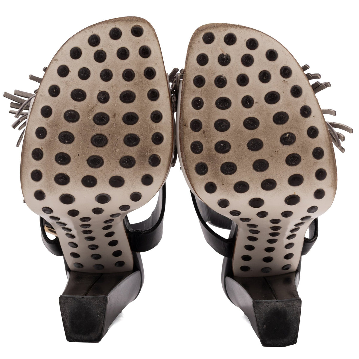 Tricolor Leather Fringe - TOD'S - MISHMASH