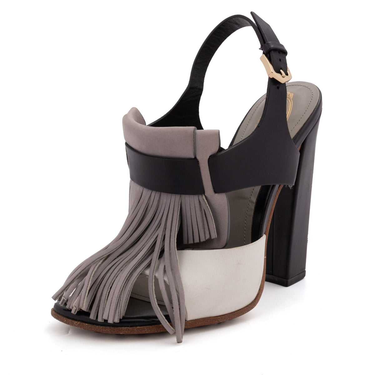 Tricolor Leather Fringe - TOD'S - MISHMASH
