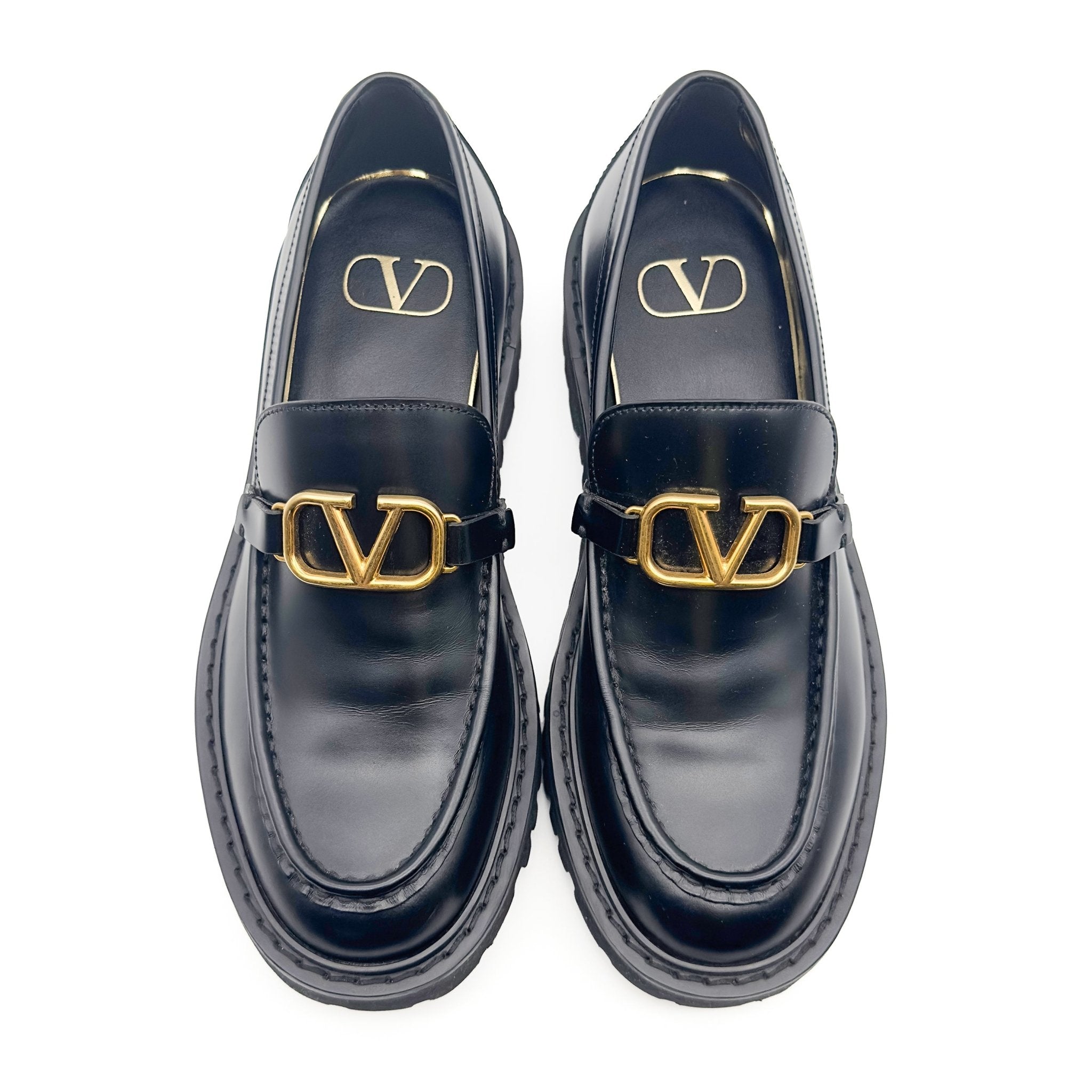 Vlogo Signature Calfskin Loafer - VALENTINO - MISHMASH