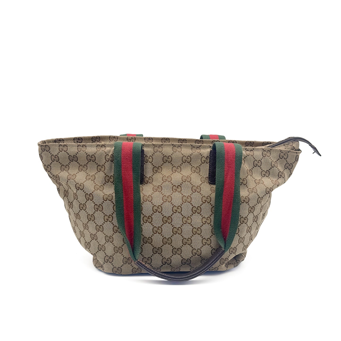 Web Sherry Line Tote Bag - Gucci - MISHMASH