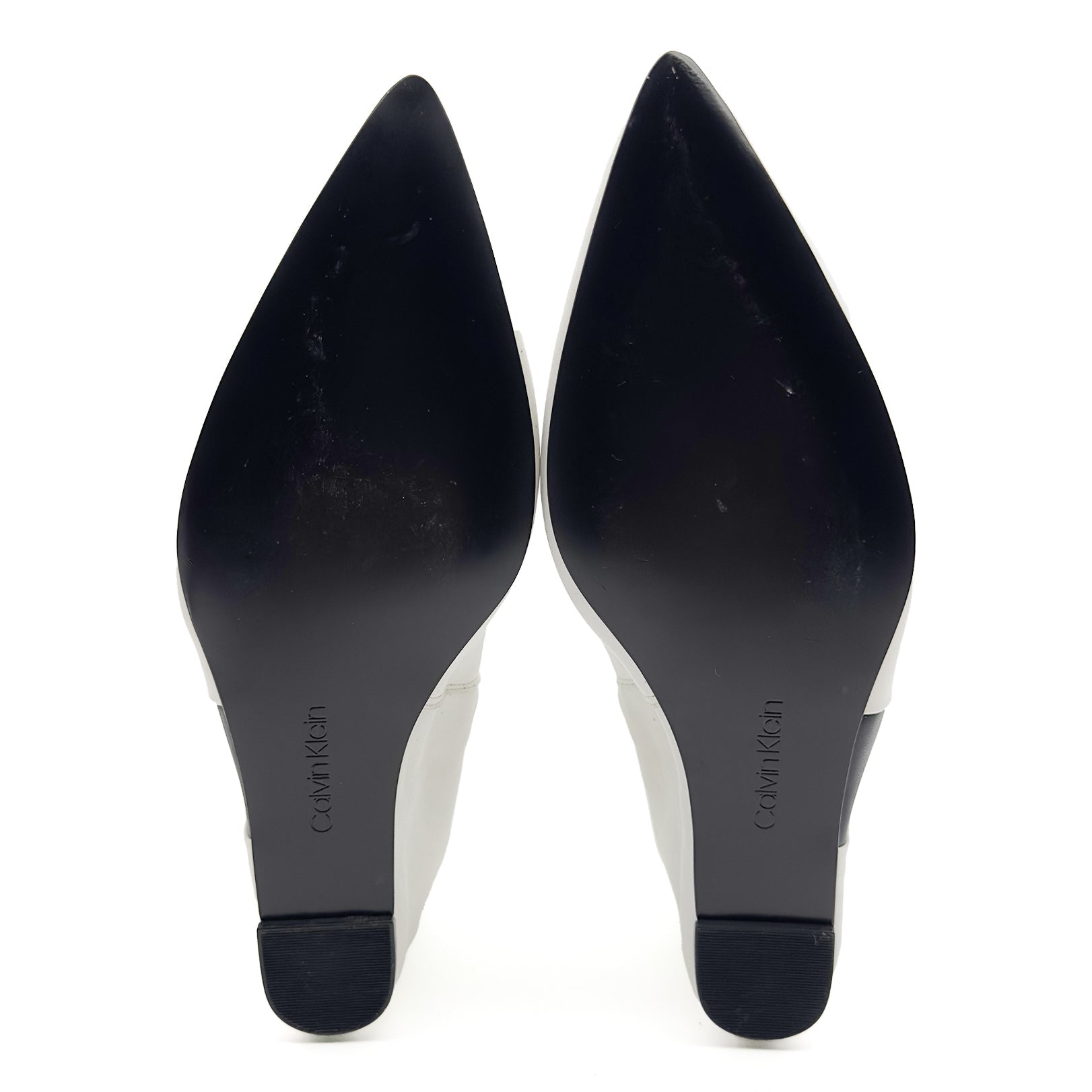 Yvania Stripe Wedge Bootie - Calvin Klein - MISHMASH