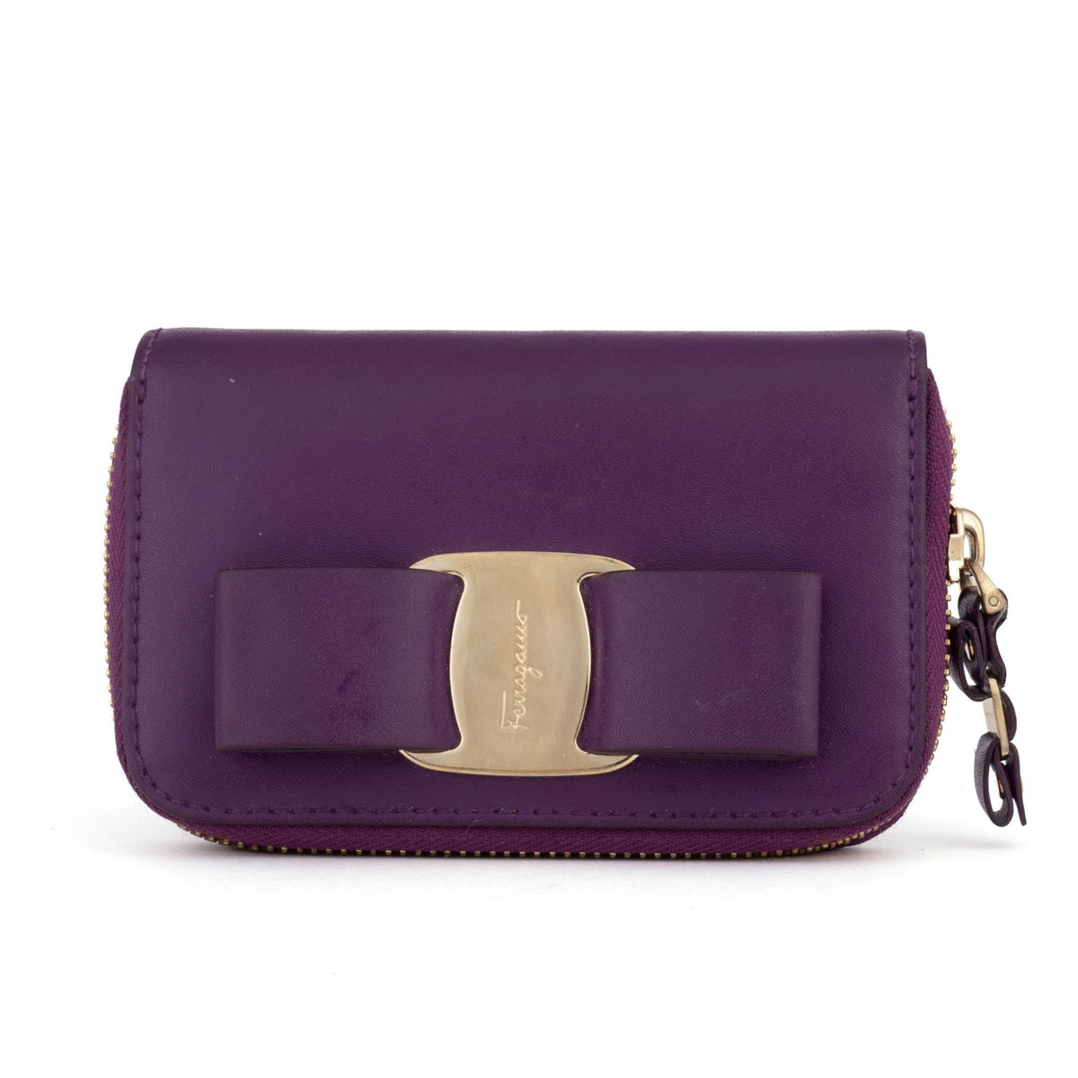 Zip-Around Card Case - SALVATORE FERRAGAMO - MISHMASH